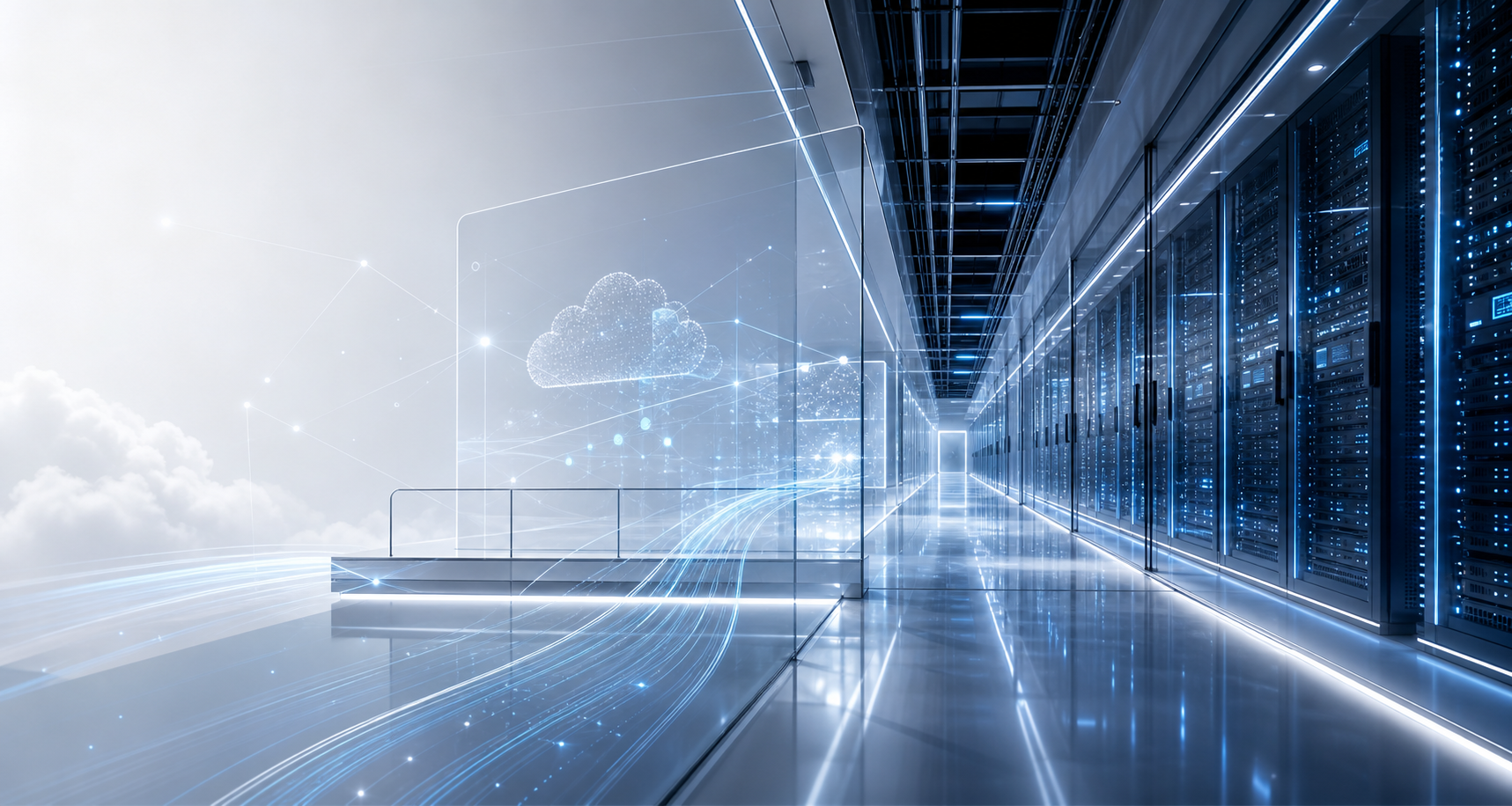 Cloud infrastructure visual